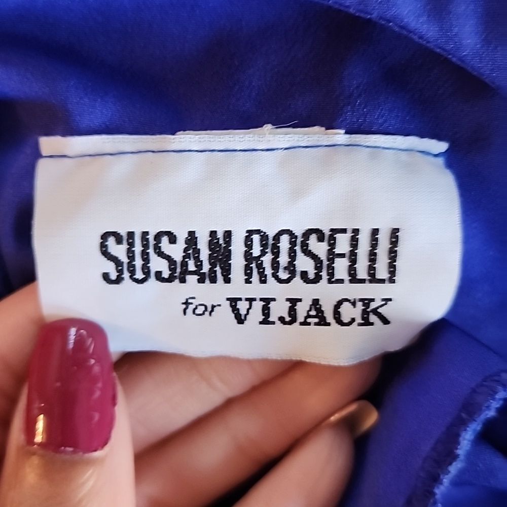 Vintage Susan roselli dress sz 12 - Picture 5 of 7